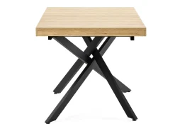 Mesa de Comedor Extensible Palermo Color Roble, 140-180 cm