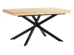 Mesa de Comedor Extensible Palermo Color Roble, 140-180 cm