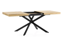 Mesa de Comedor Extensible Palermo Color Roble, 140-180 cm