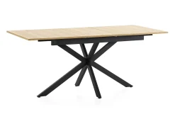 Mesa de Comedor Extensible Prato Color Roble, 140-180 cm