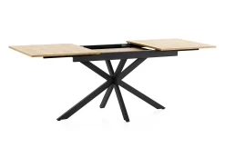 Mesa de Comedor Extensible Prato Color Roble, 140-180 cm