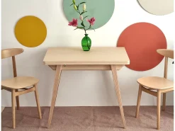 Mesa de comedor extensible 90 x 65 cm Envelope Fresno