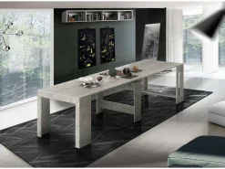 Mesa de comedor extensible 90x51-300cm consola vestíbulo Pratika Pilka