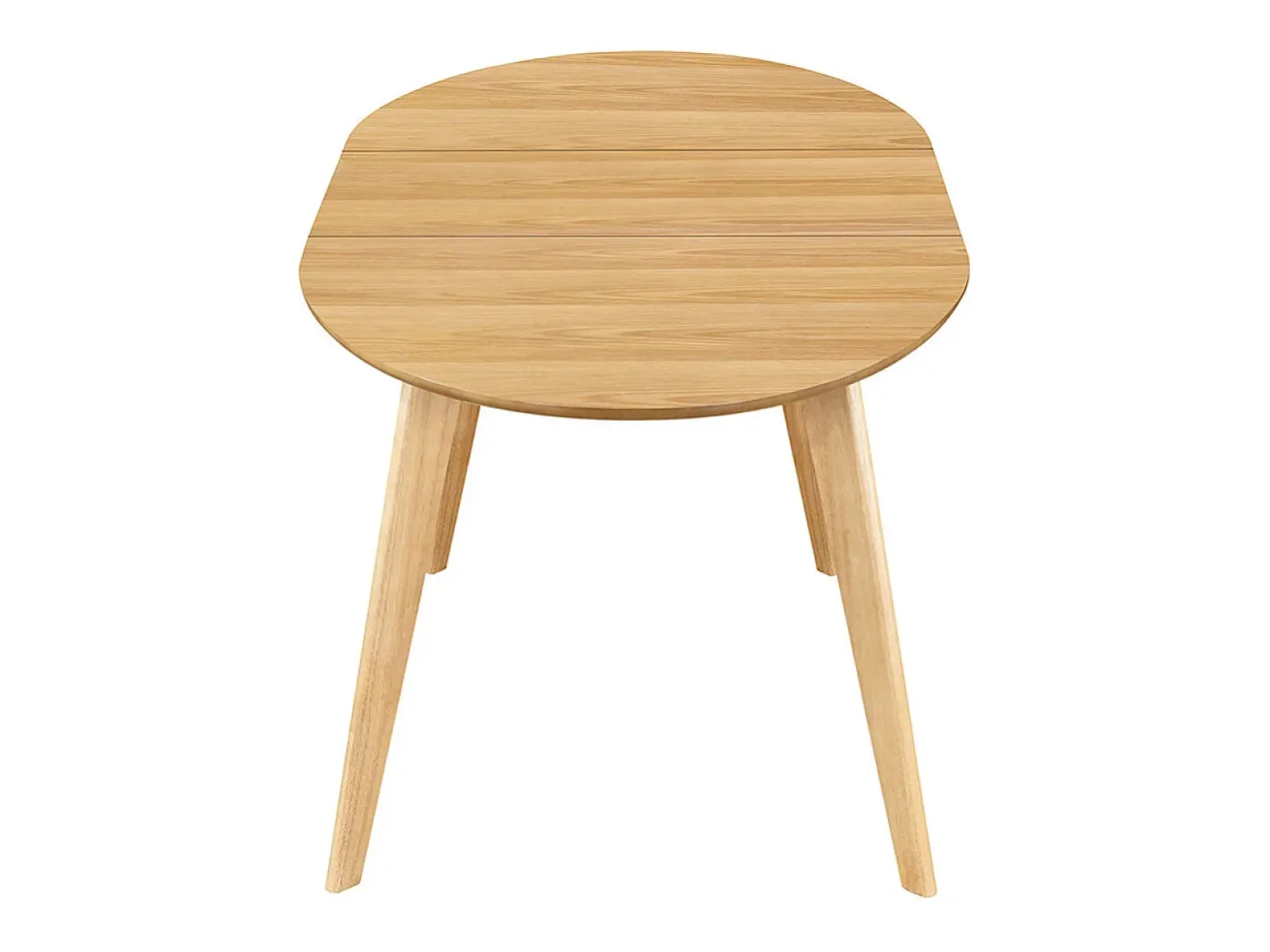 Mesa de comedor extensible diseño roble L150-200 MARIK