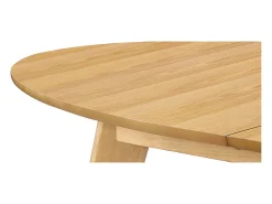 Mesa de comedor extensible diseño roble L150-200 MARIK