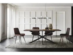Mesa de comedor fabricada en madera de teca reciclada 200 cm