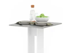 Mesa de comedor hormigón 65x65x78 repose