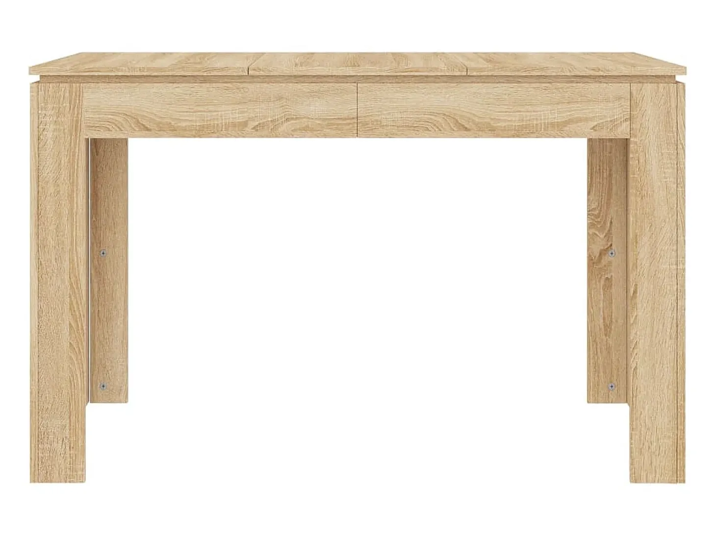 Mesa de comedor madera contrachapada roble Sonoma 120x60x76cm ES787087