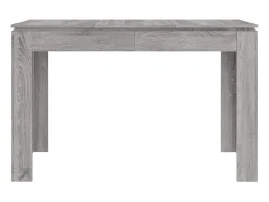 Mesa de comedor madera de ingeniería Sonoma gris 120x60x76 cm