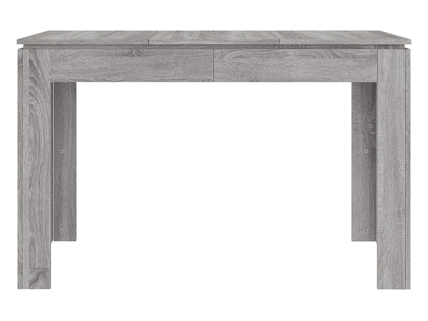 Mesa de comedor madera de ingeniería Sonoma gris 120x60x76 cm
