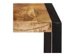 Mesa de comedor Madera de mango crudo 180 cm