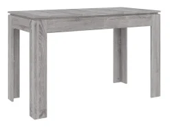 Mesa de comedor madera de ingeniería Sonoma gris 120x60x76 cm ES214294