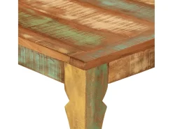 Mesa de comedor madera maciza reciclada 110x52x76 cm ES490444
