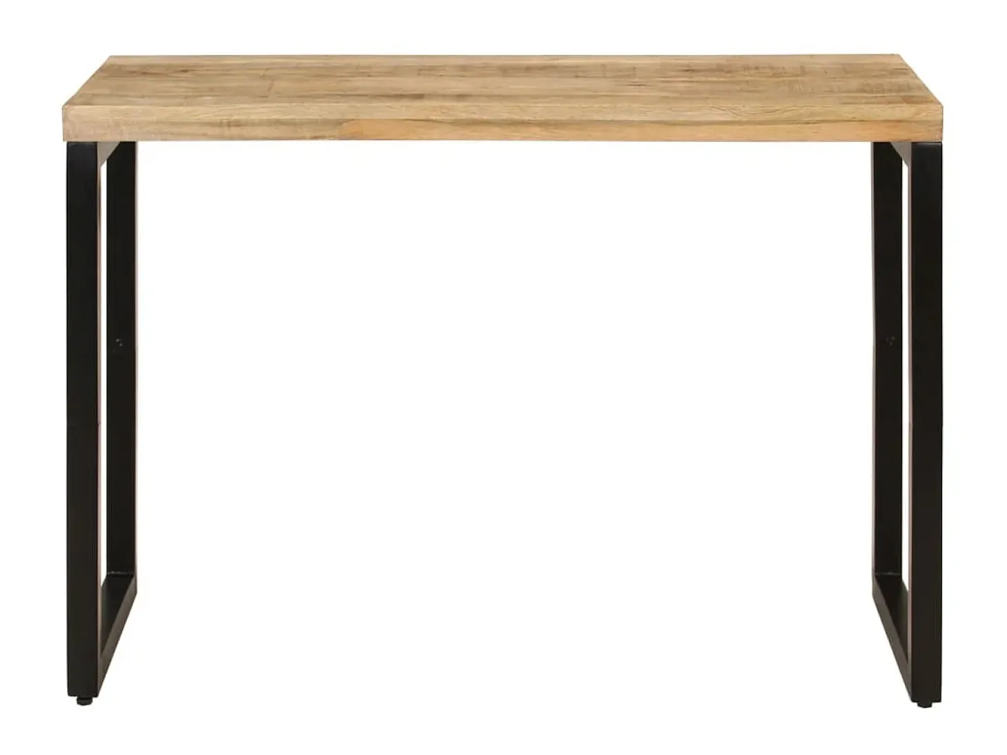 Mesa de comedor madera maciza de mango 110x50x76 cm ES844866