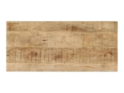 Mesa de comedor madera maciza de mango 110x50x76 cm ES844866