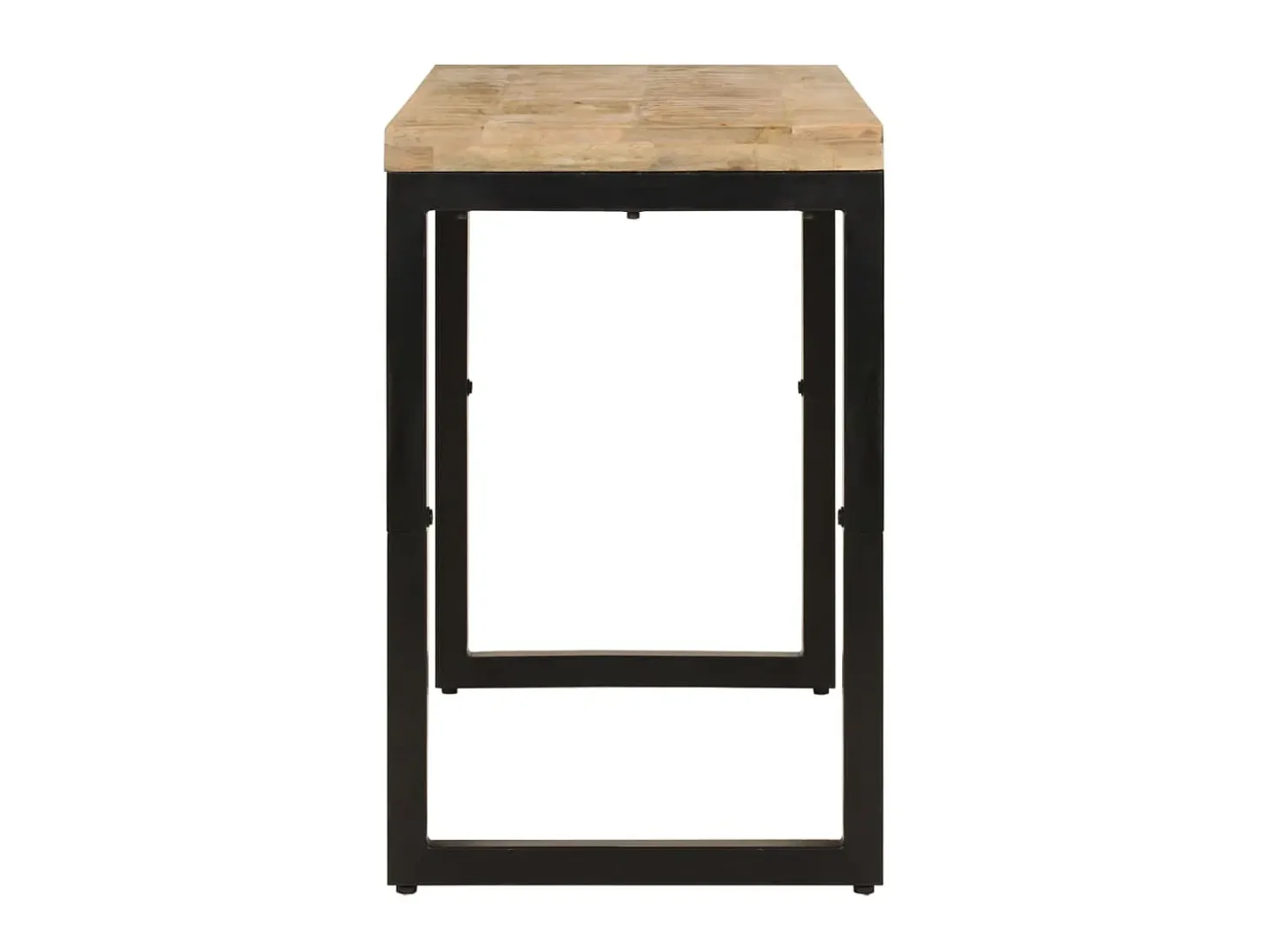 Mesa de comedor madera maciza de mango 110x50x76 cm ES844866