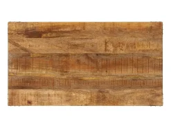 Mesa de comedor madera maciza de mango 110x60x76 cm ES821862
