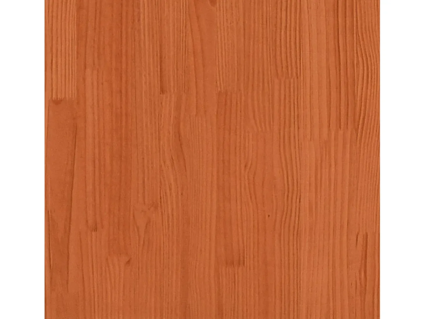 Mesa de comedor madera maciza de pino marrón cera 55x55x75 cm
