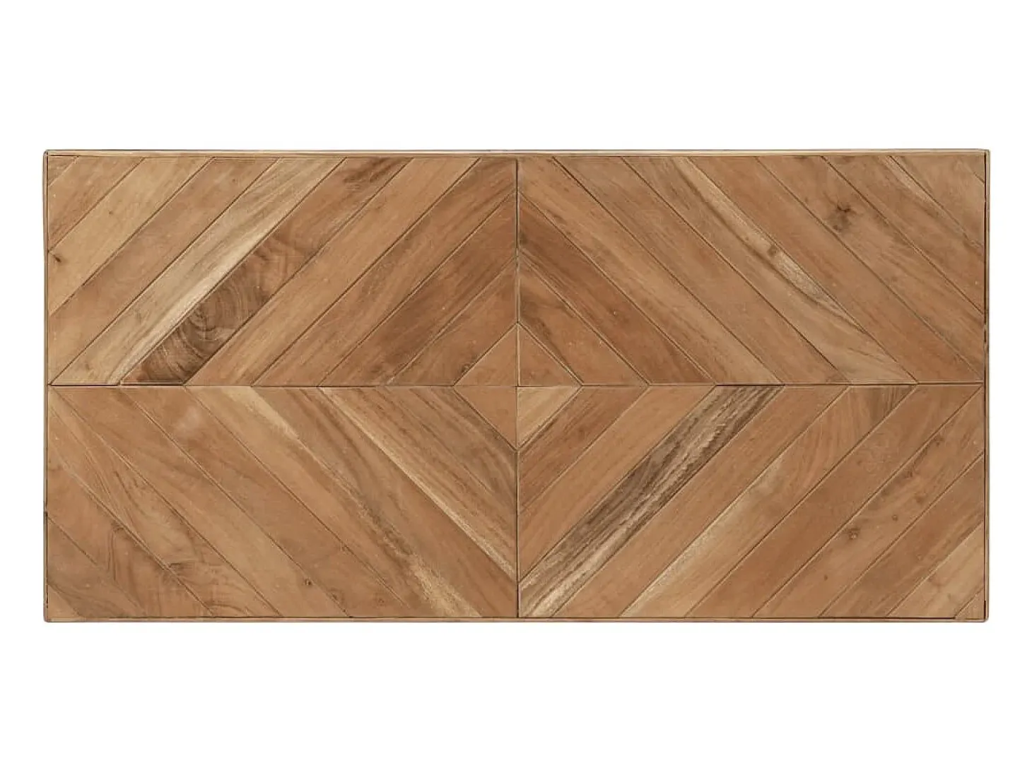 Mesa de comedor madera maciza de acacia y mango 120x60x76 cm ES751085