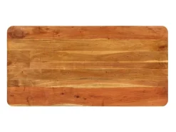 Mesa de comedor madera maciza de acacia 110x55x76 cm ES695503