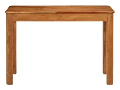 Mesa de comedor madera maciza de acacia 110x55x76 cm ES695503