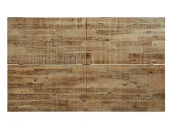 Mesa de comedor madera maciza de acacia 150x90x75 cm