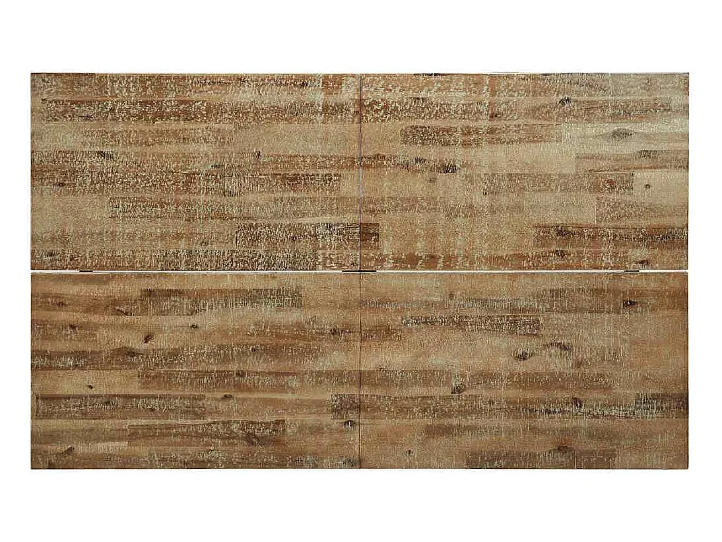 Mesa de comedor madera maciza de acacia 150x90x75 cm