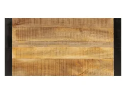 Mesa de comedor madera maciza de mango 120x60x76 cm