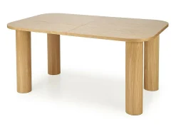 Mesa de comedor Marthe extensible chapada en roble 160-240cm