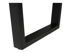 Mesa de comedor Mindy Zandhu de madera maciza clara 180 cm