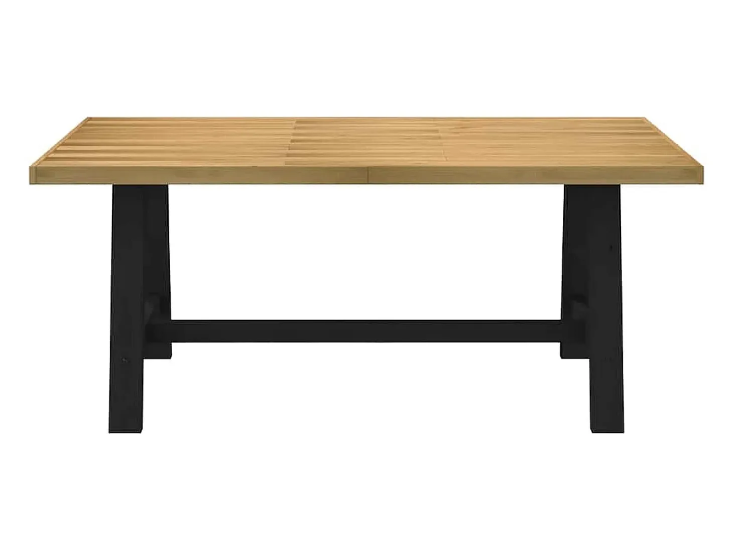 Mesa de comedor NOAIN con patas en forma de A 180x90x75cm pino macizo