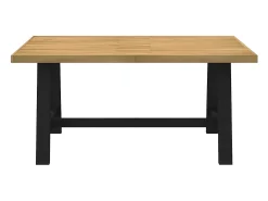 Mesa de comedor NOAIN con patas en forma de A 160x90x75cm pino macizo