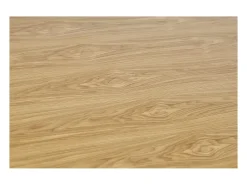 Mesa de comedor nórdica con acabado fresno 120 cm ELION