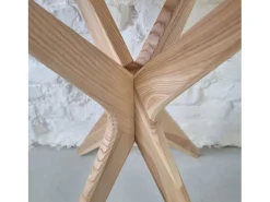 Mesa de comedor ovalada 75x100cm Jubi Verde Salvia