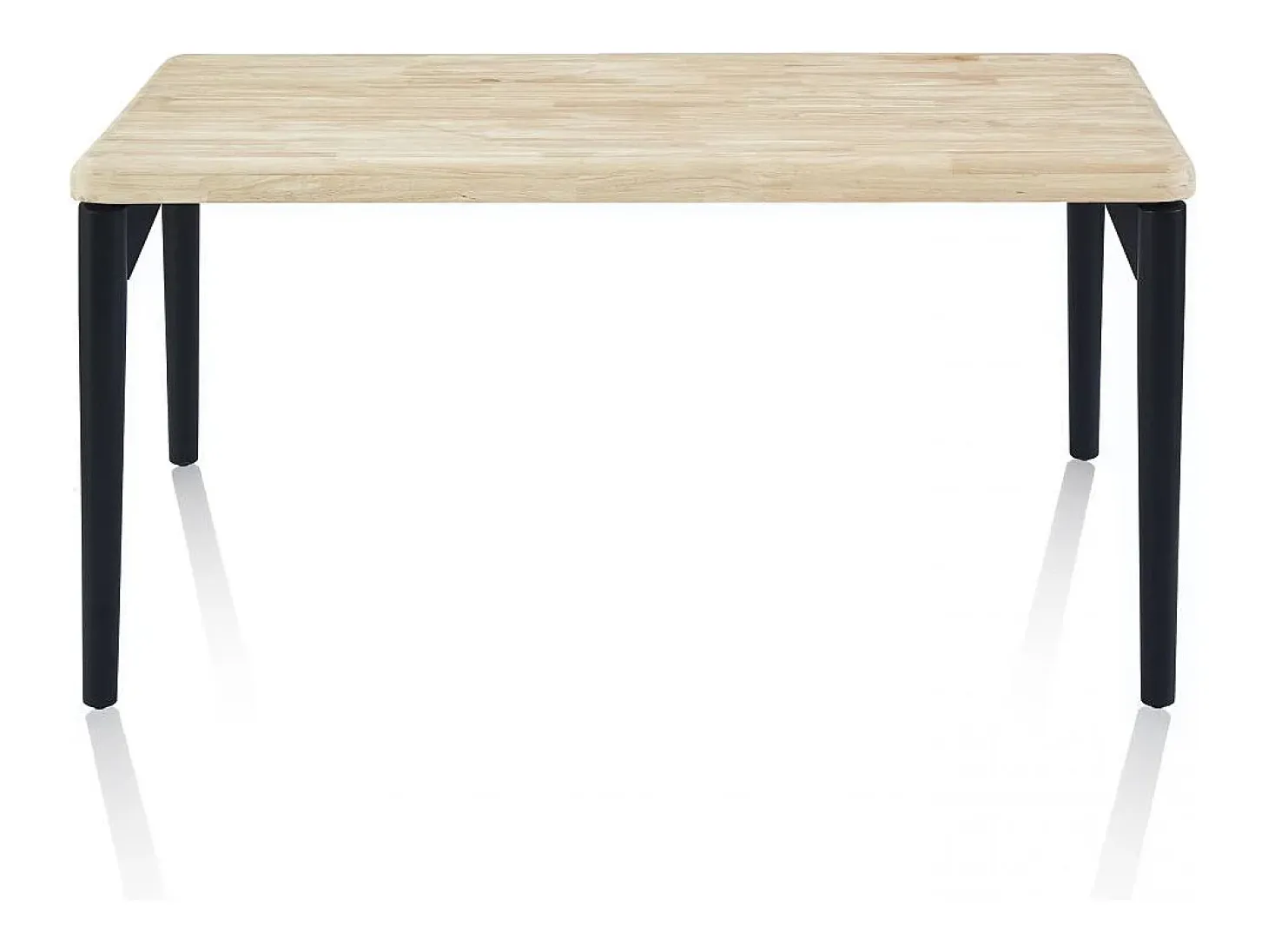 Mesa de comedor Padma 160 Negro - Roble