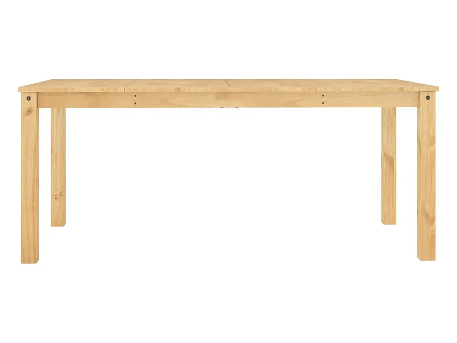Mesa de comedor Panama madera maciza de pino 180x90x75 cm