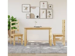 Mesa de comedor Panama madera maciza de pino 117x60x75 cm ES897633