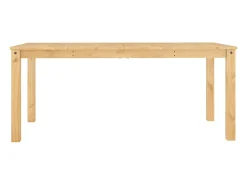 Mesa de comedor Panama madera maciza de pino 180x90x75 cm ES749096