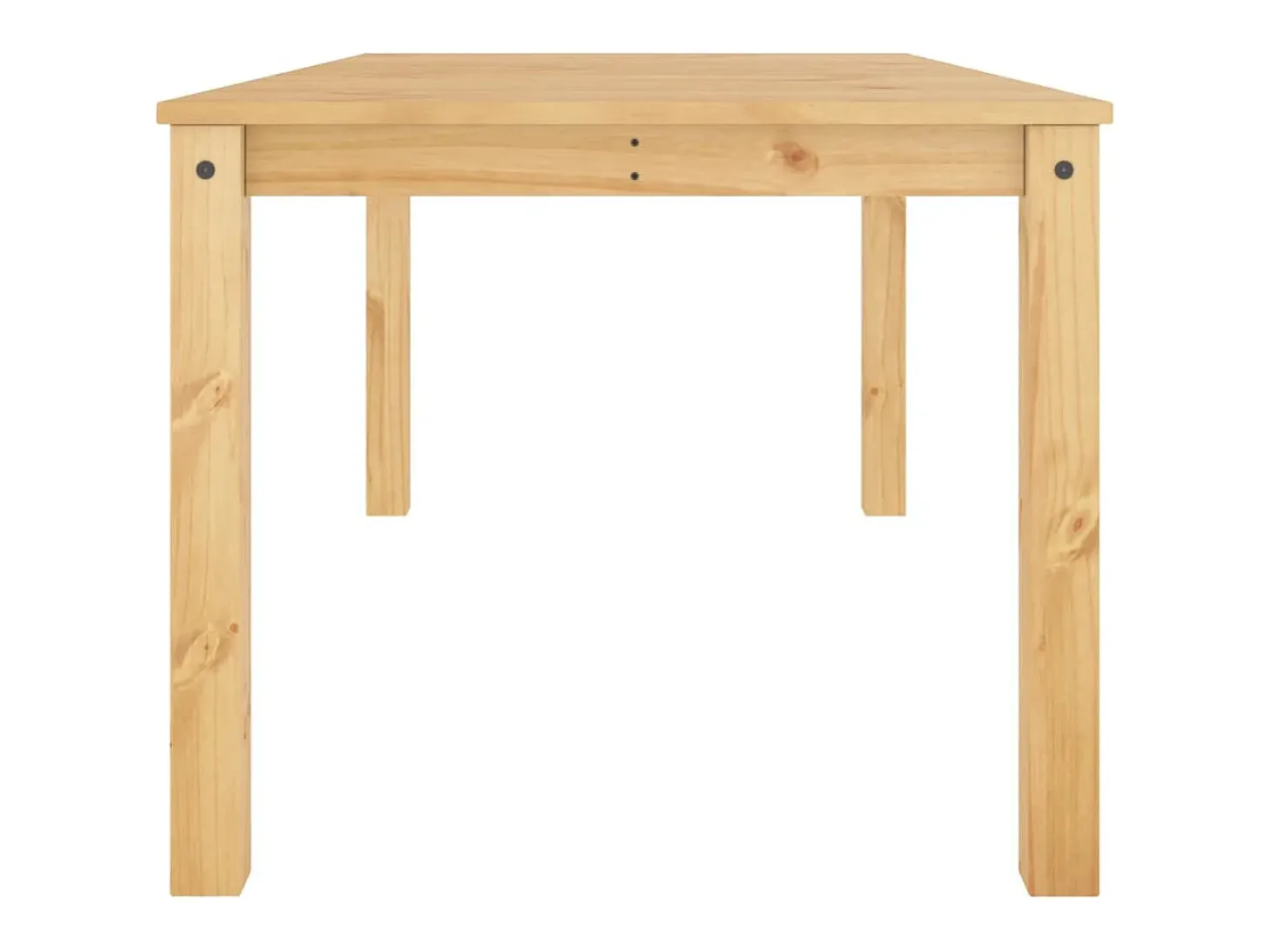 Mesa de comedor Panama madera maciza de pino 180x90x75 cm