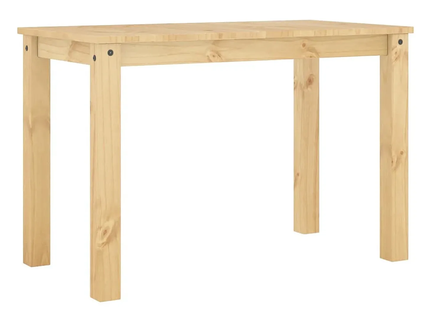 Mesa de comedor Panama madera maciza de pino 117x60x75 cm