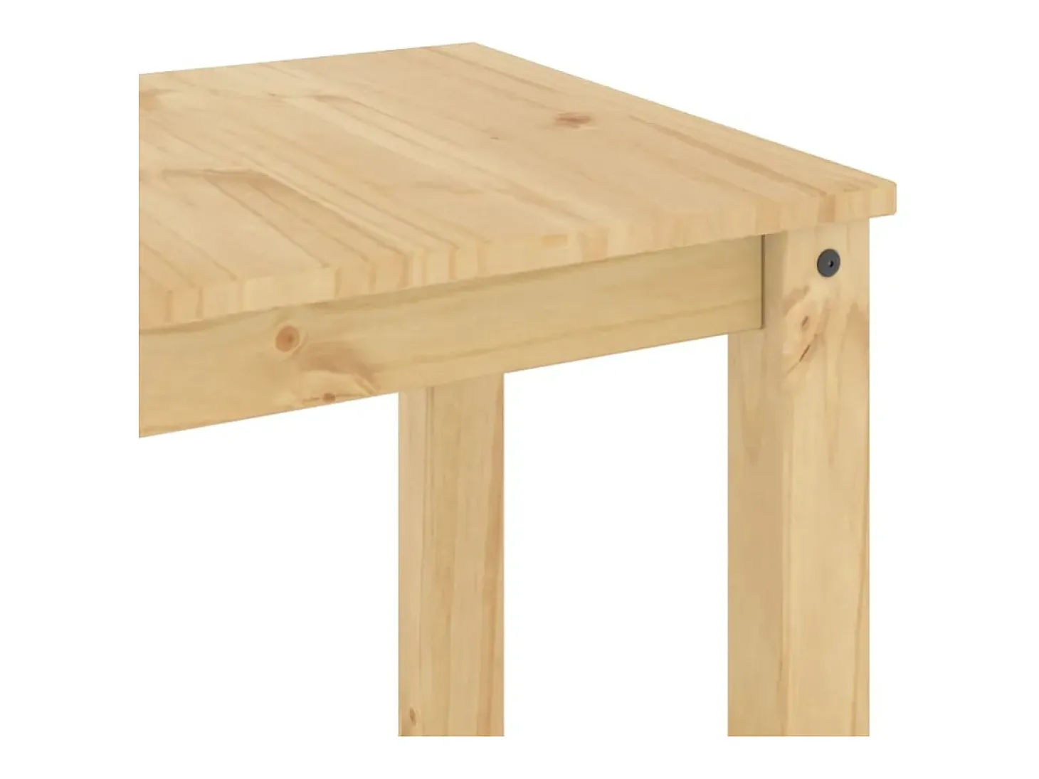 Mesa de comedor Panama madera maciza de pino 117x60x75 cm