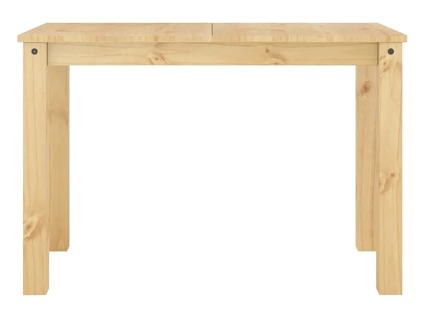 Mesa de comedor Panama madera maciza de pino 117x60x75 cm