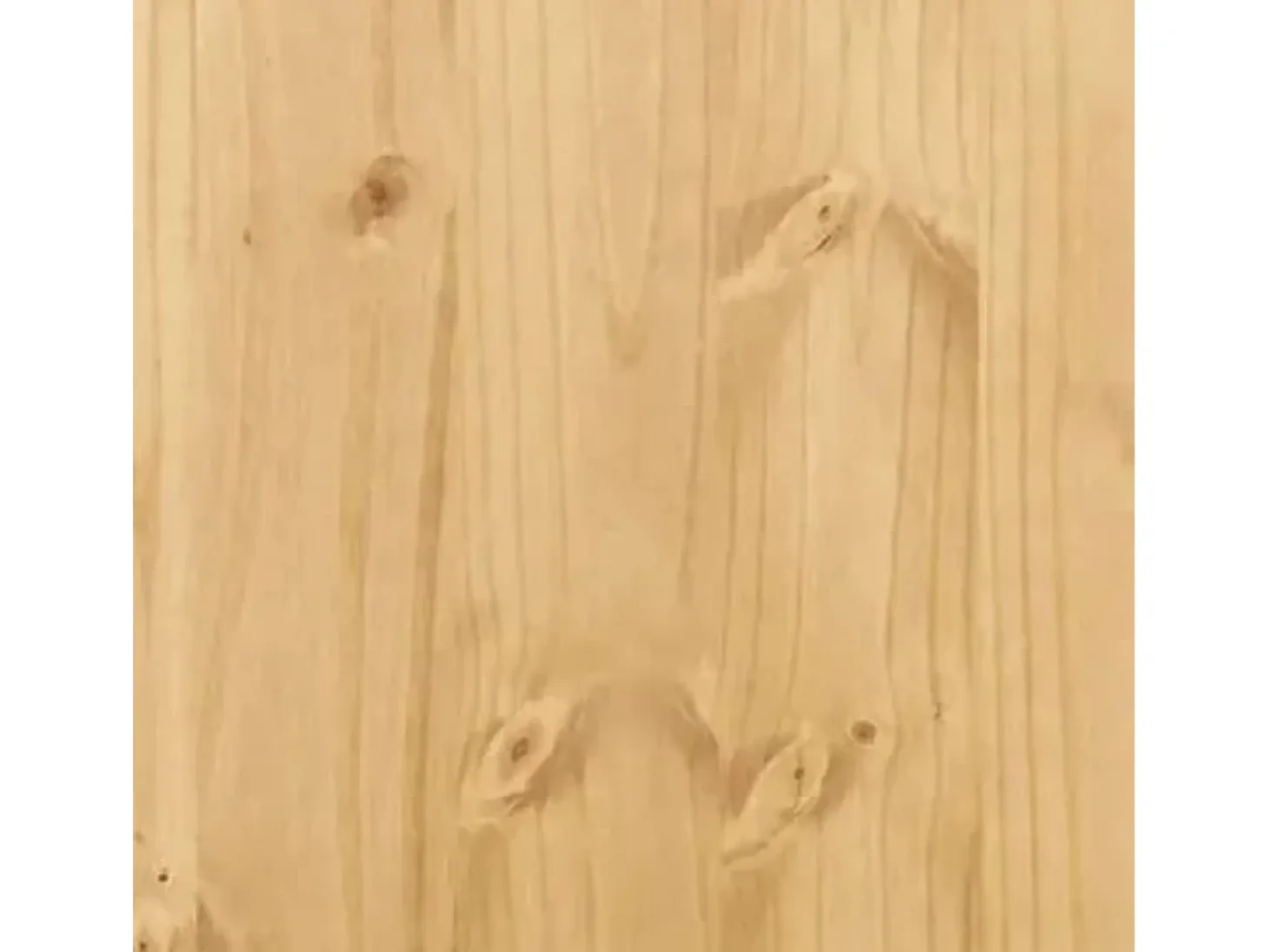 Mesa de comedor plegable mariposa Corona madera pino marrón
