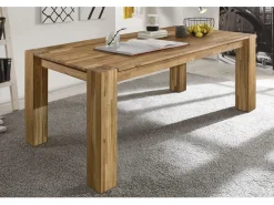 Mesa de comedor Proventa de madera maciza de roble 200 cm