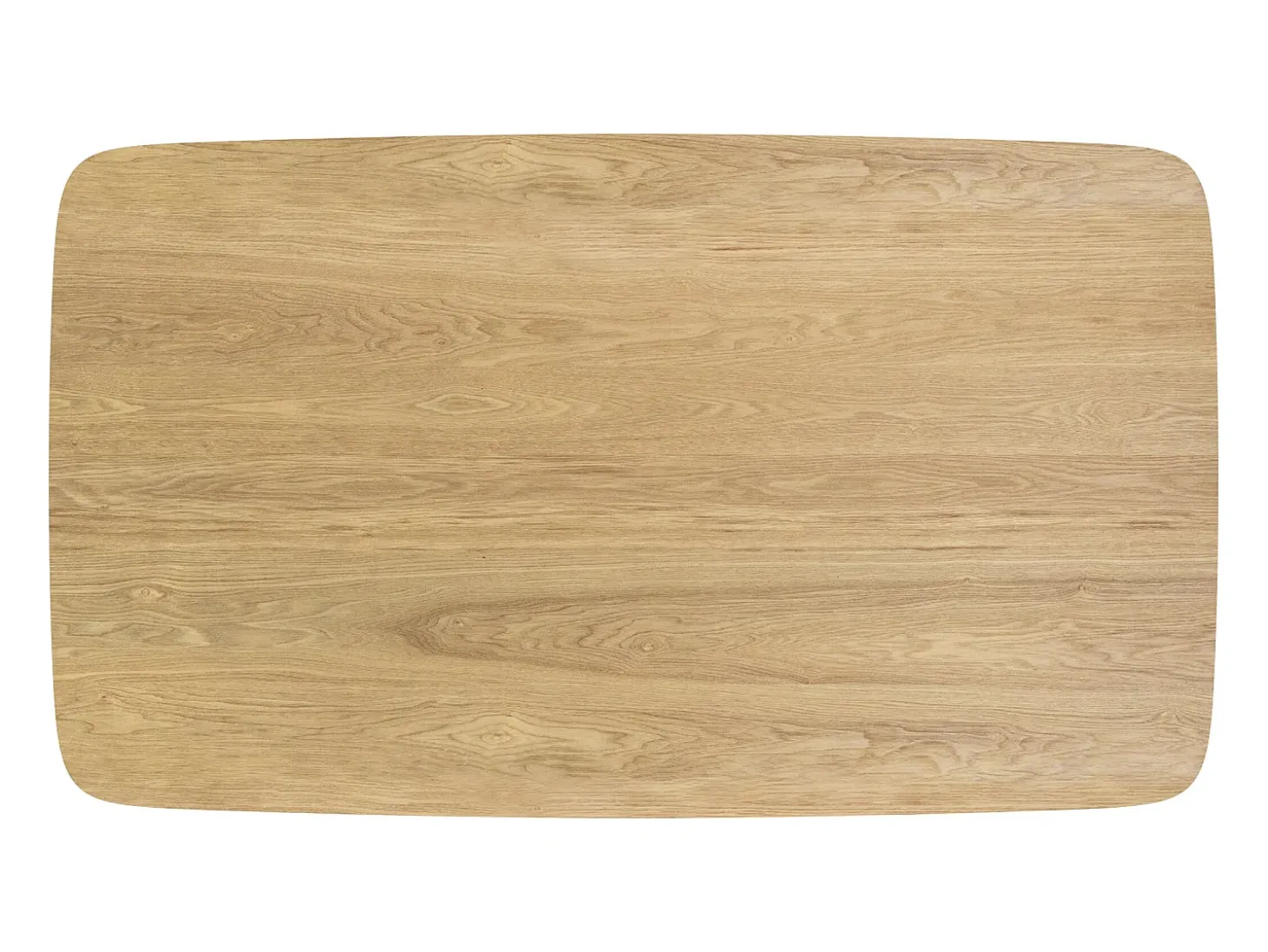Mesa de comedor rectangular de madera clara, 6 personas - Oman