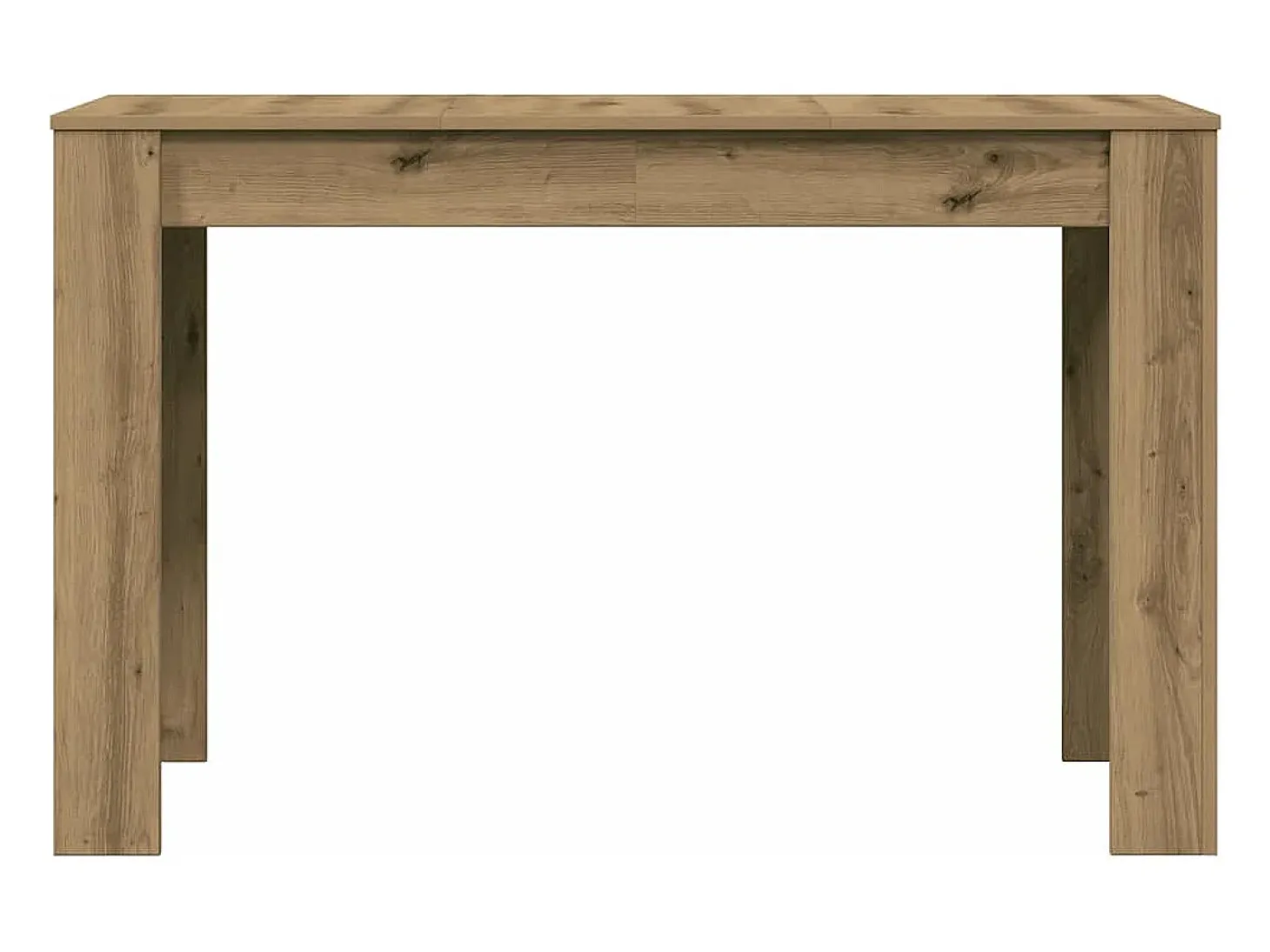 Mesa de Comedor Roble Artesano 120x60x76cm madera reconstituida