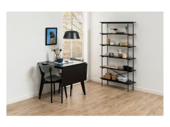 Mesa de comedor Roxby incluye 1 plato adicional de 40 cm en color negro.