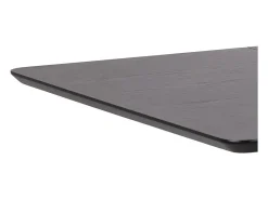 Mesa de comedor Roxby incluye 1 plato adicional de 40 cm en color negro.
