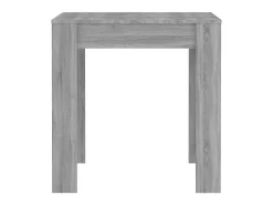 Mesa de comedor Sonoma gris 140x74,5x76 cm Madera de ingeniería
