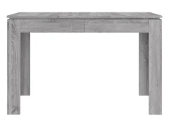 Mesa de comedor Sonoma gris 120x60x76 cm madera de ingeniería